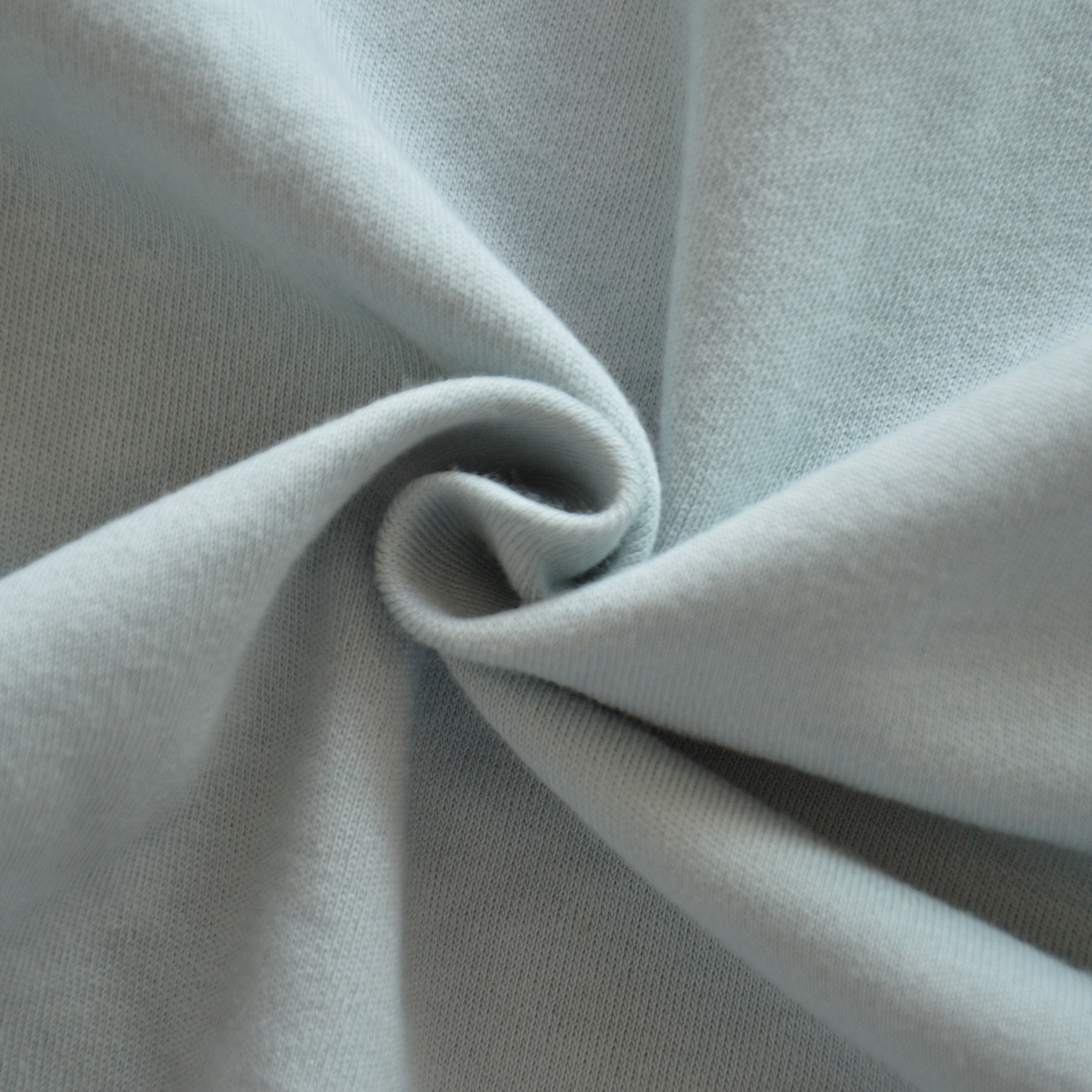 濰坊 50s超爽有機(jī)棉絲光針織面料T恤休閑服運(yùn)動(dòng)服時(shí)裝面料