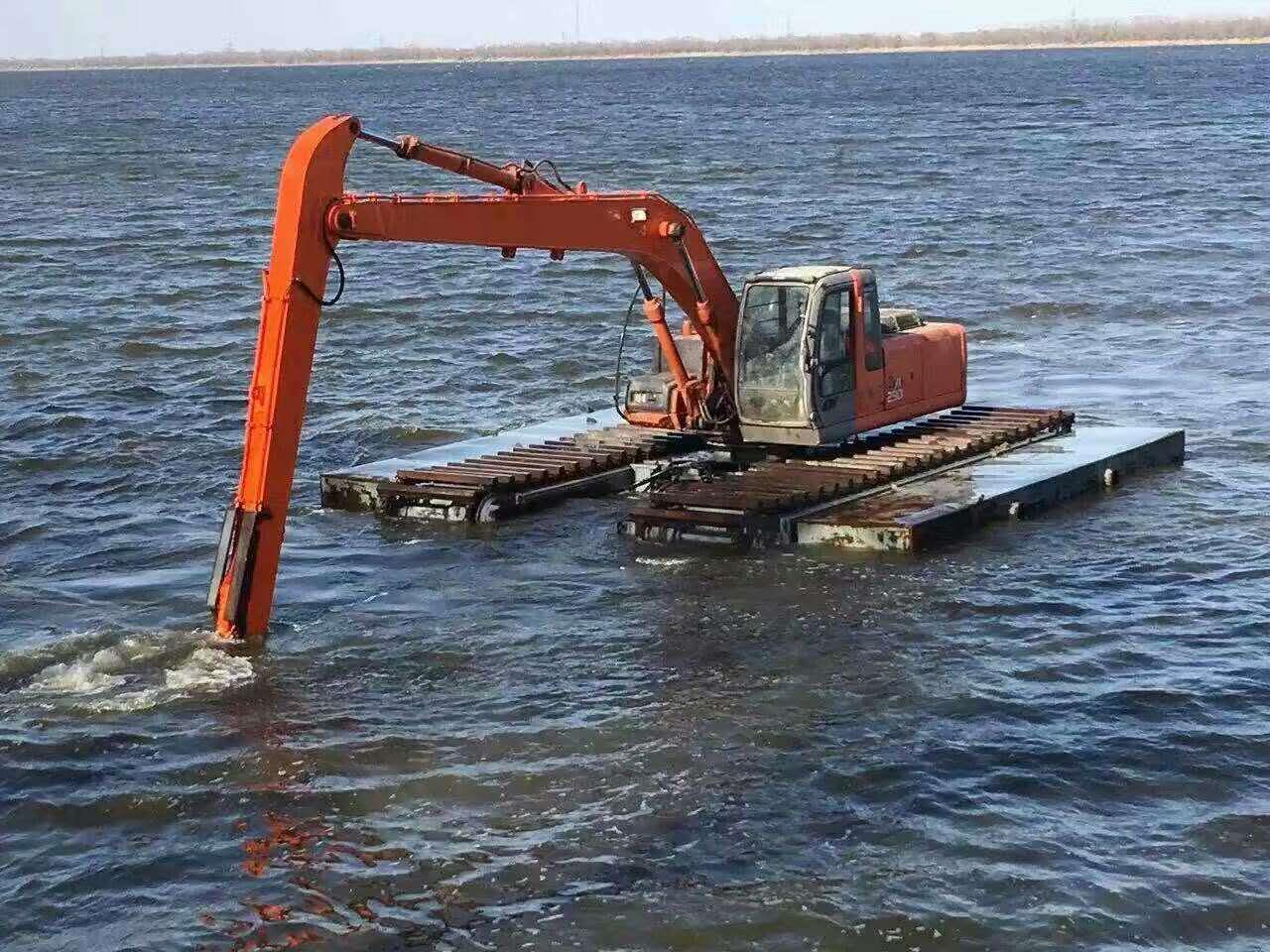 水上挖机出租租赁水上挖掘机出租租赁面向全国水上挖机租赁水上挖掘机出租