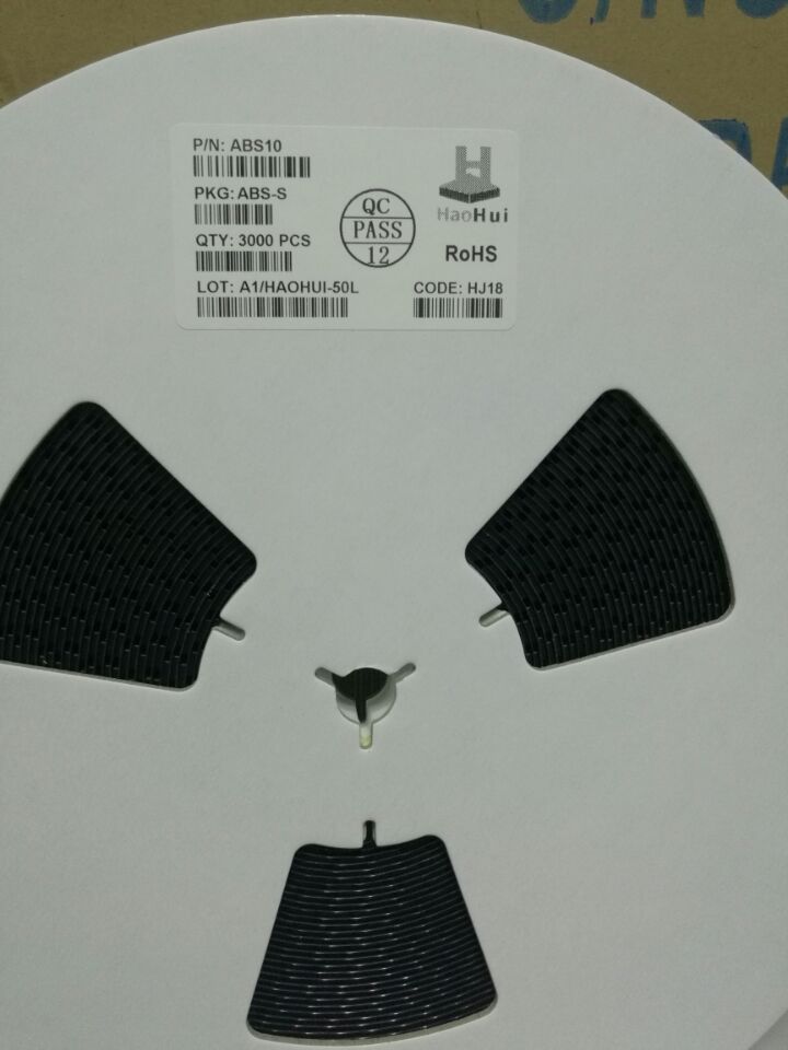 ABS10 SOP-4整流橋堆圖片/ABS10 SOP-4整流橋堆樣板圖 (2)