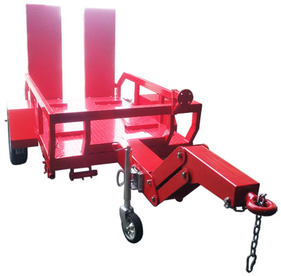 0.5噸帶爬梯消防車用ATV拖車