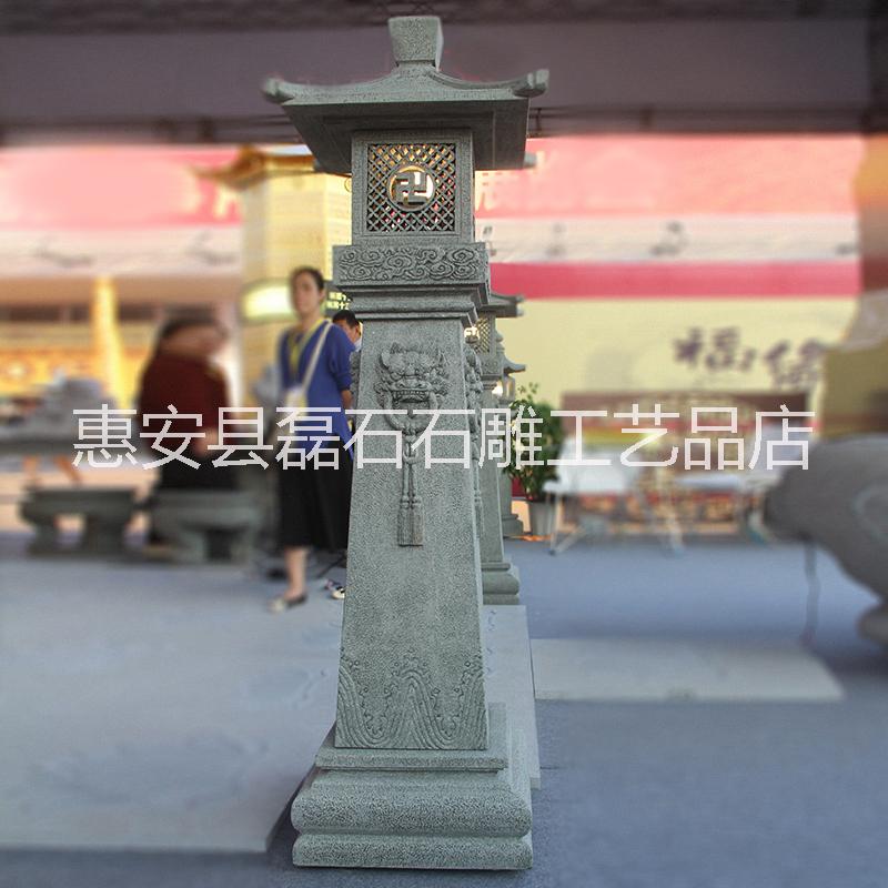 佛教石燈圖片/佛教石燈樣板圖 (2)