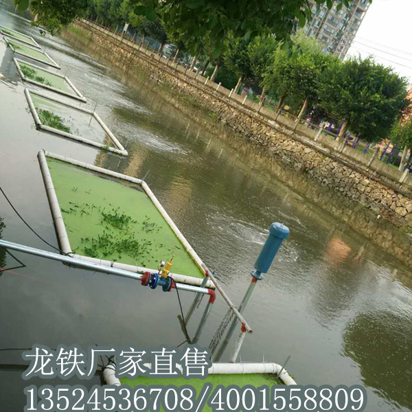 沉水式羅茨鼓風(fēng)機(jī)之景觀河湖水處理LTW-80龍鐵潛水式曝氣機(jī)