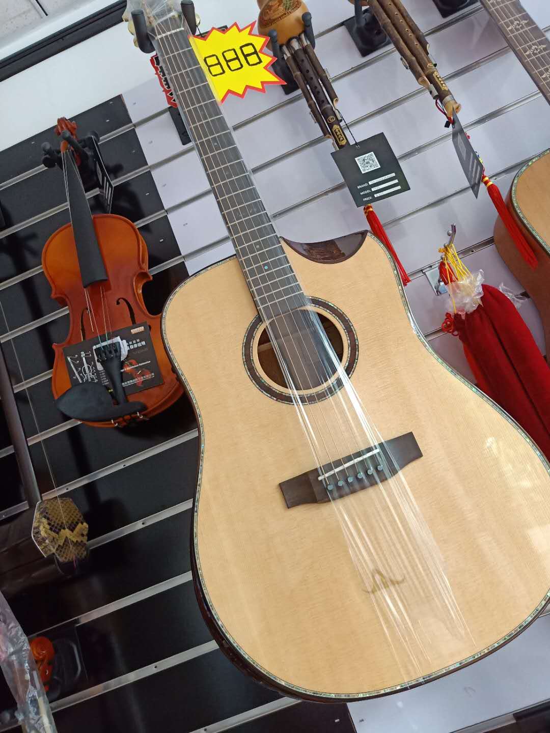 音樂之聲琴行41寸全單吉他-吉他培訓(xùn)