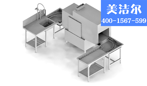 【美潔爾】通道式食堂餐具洗碗機(jī)圖片/【美潔爾】通道式食堂餐具洗碗機(jī)樣板圖 (4)