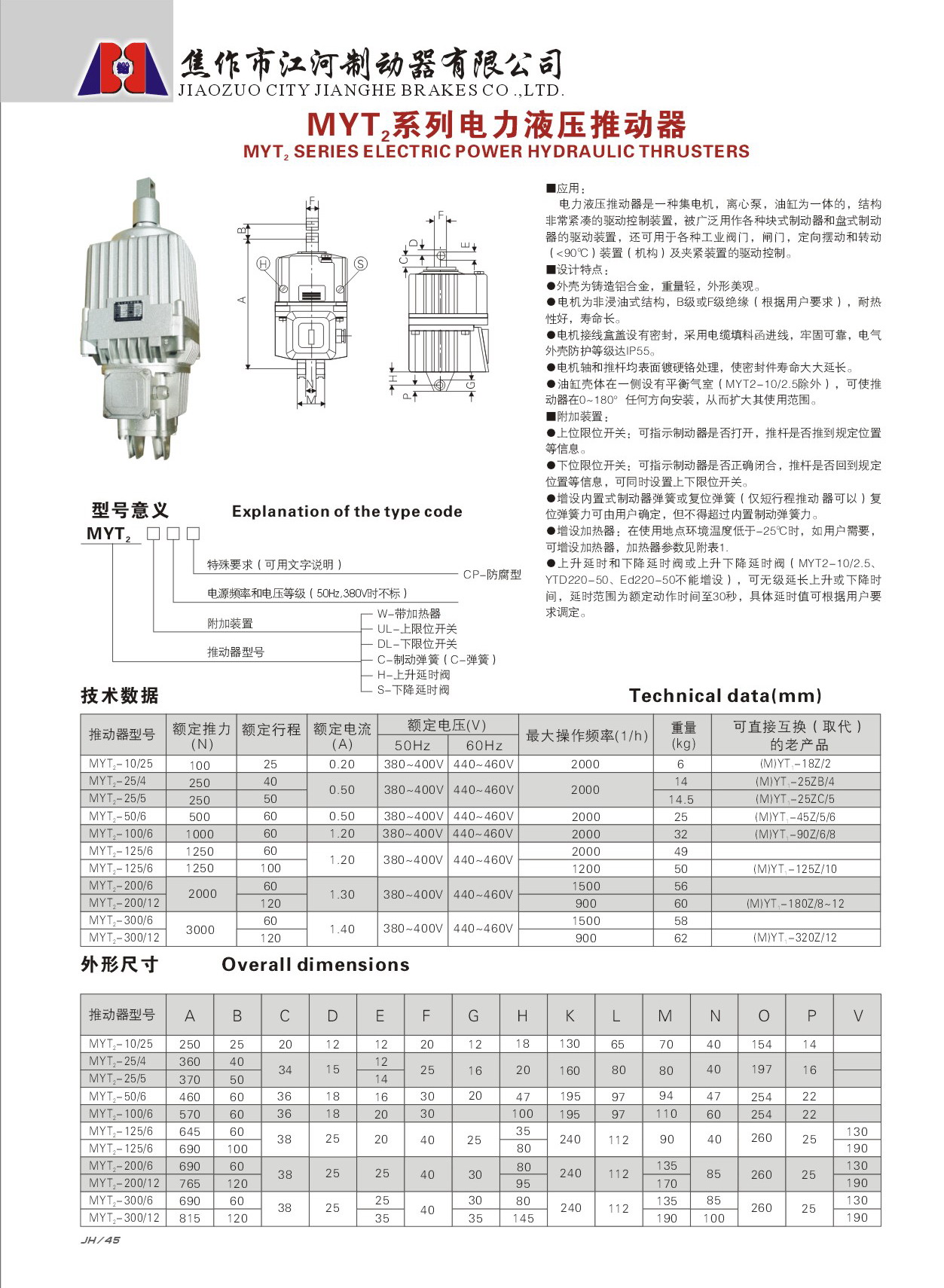 電力液壓推動器圖片/電力液壓推動器樣板圖 (2)