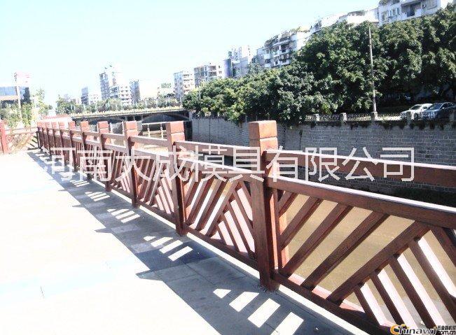 仿木護欄圖片/仿木護欄樣板圖 (2)
