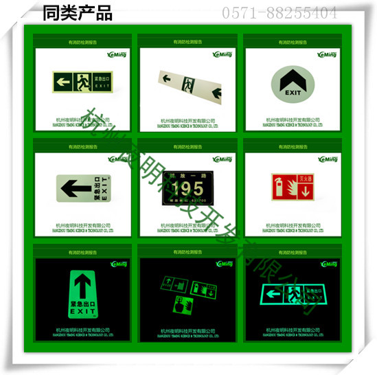 消防蓄光標志牌圖片/消防蓄光標志牌樣板圖 (4)