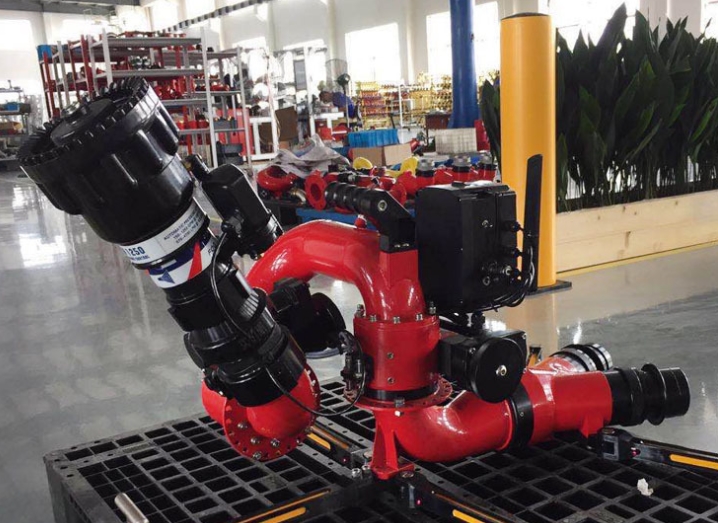 電控自擺消防水炮圖片/電控自擺消防水炮樣板圖 (4)