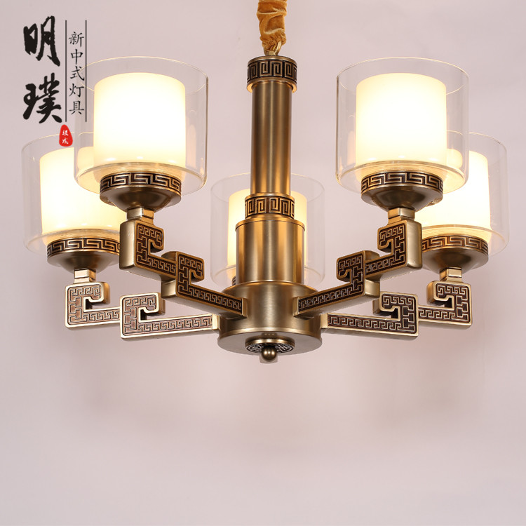 宴會(huì)廳新中式吊燈 會(huì)議室新中式吊圖片