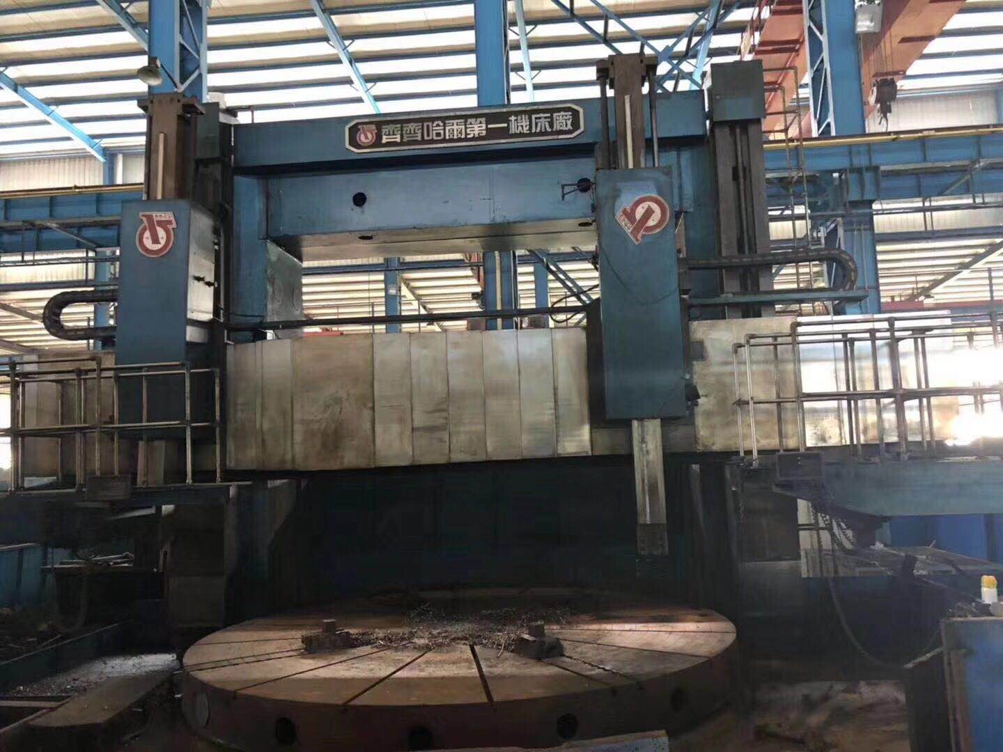 二手九成齊一DVT500*35/50Q-NC雙柱數(shù)控立車在位轉(zhuǎn)讓 二手齊一五米數(shù)控立車