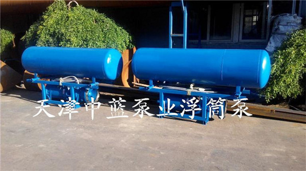 浮筒安裝深井泵適用水上作業(yè)