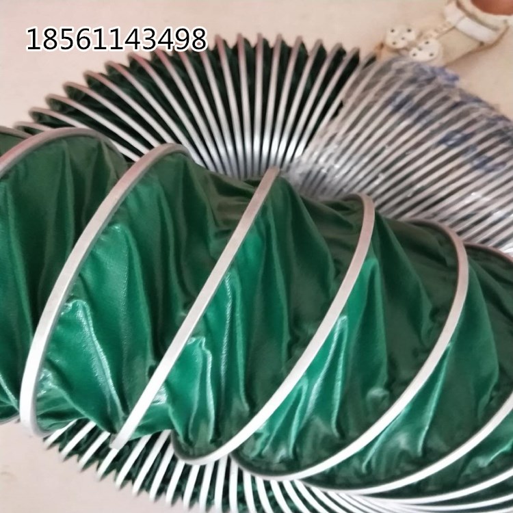 綠色風(fēng)管內(nèi)徑800mm大口徑風(fēng)管圖片
