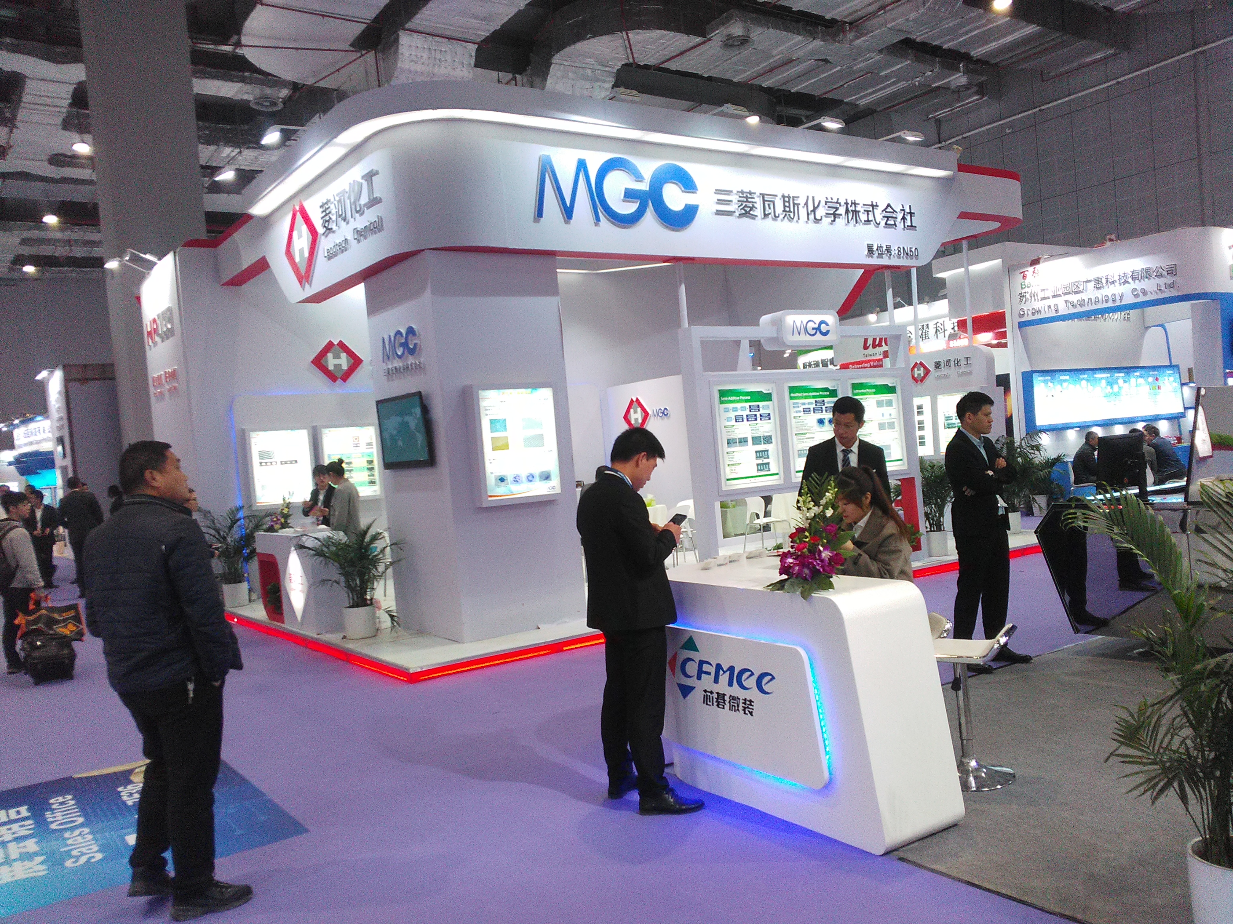 蘇州標(biāo)準(zhǔn)展位搭建公司圖片