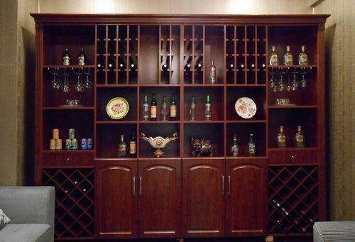 酒柜定制圖片