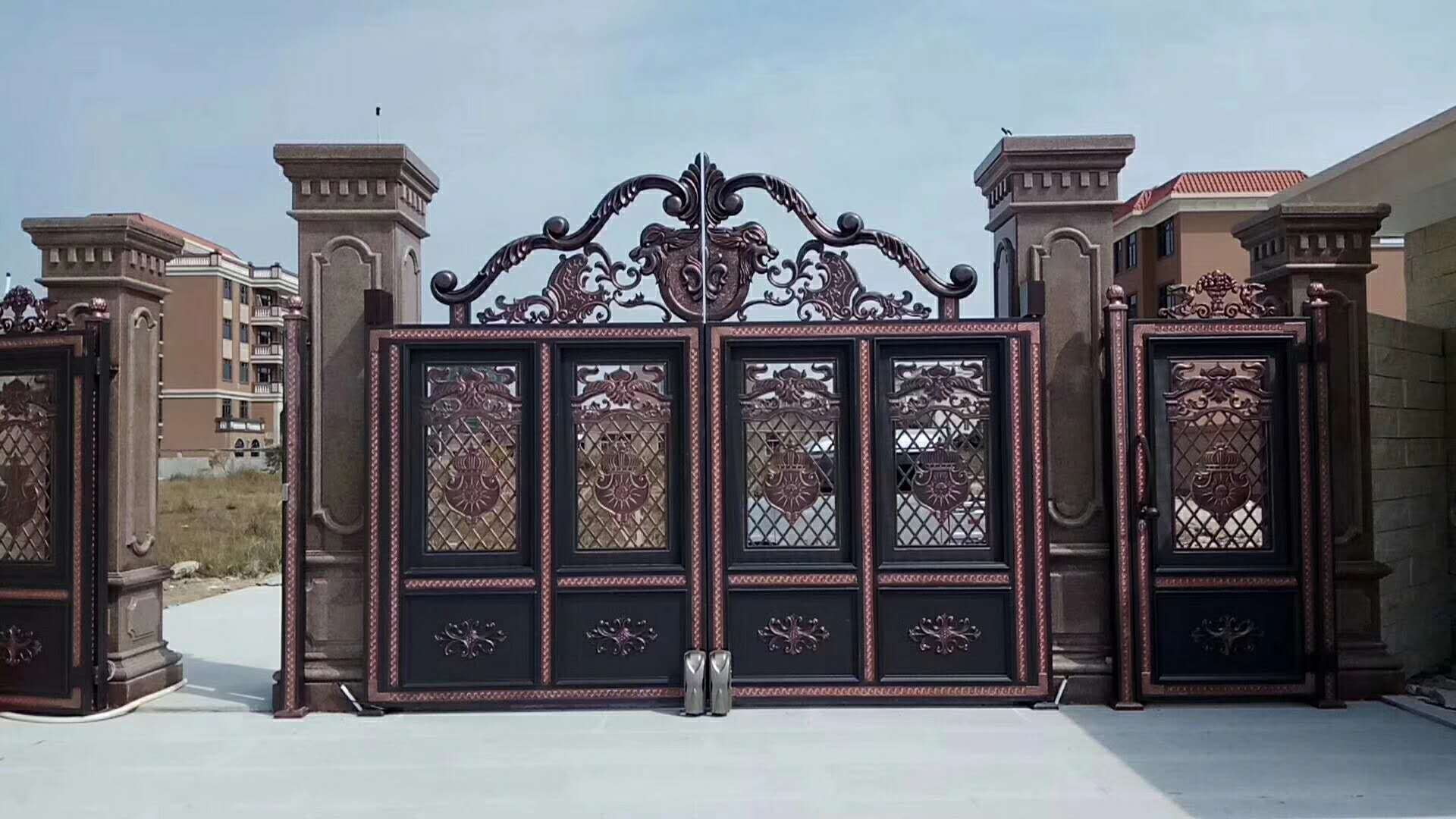 別墅大門圖片/別墅大門樣板圖 (4)