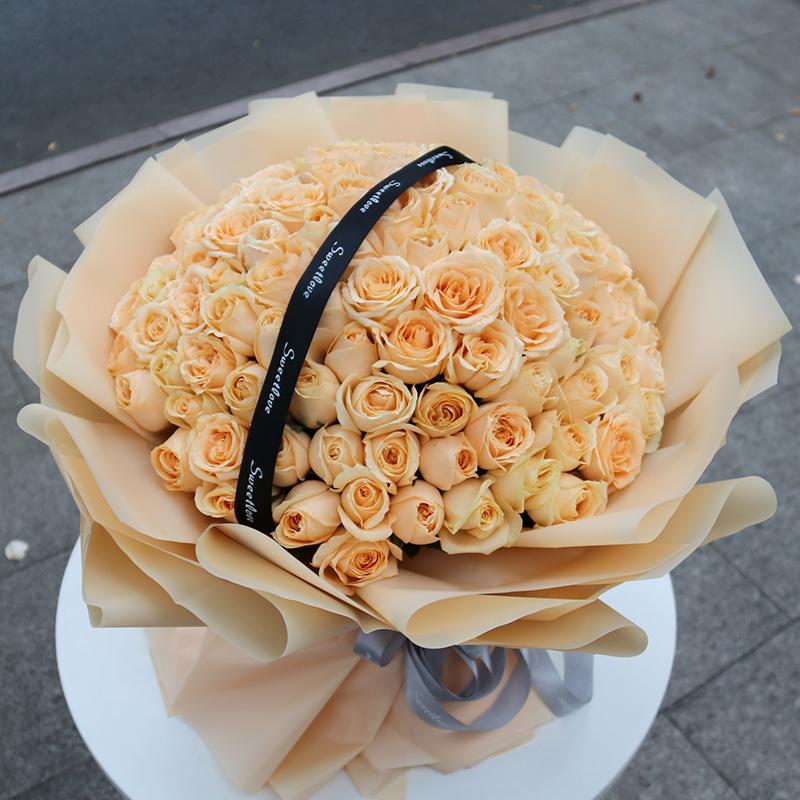 紅玫瑰花束圖片/紅玫瑰花束樣板圖 (3)