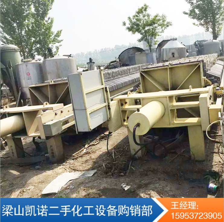 板框式壓濾機(jī)圖片/板框式壓濾機(jī)樣板圖 (3)