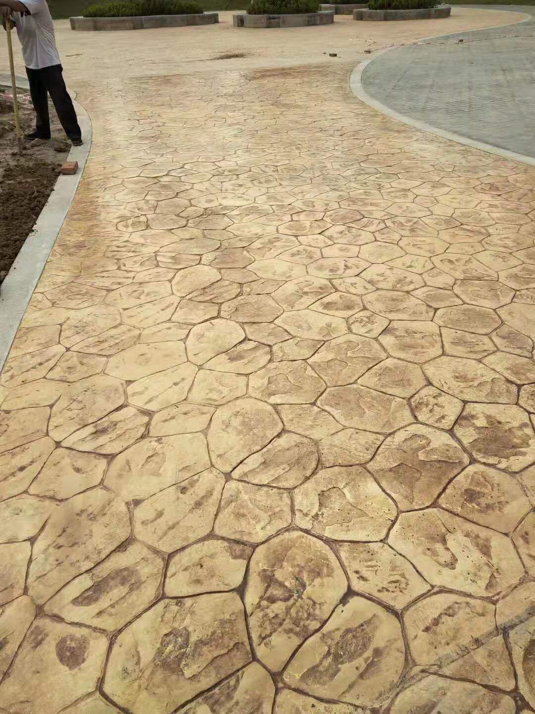 壓印混凝土圖片