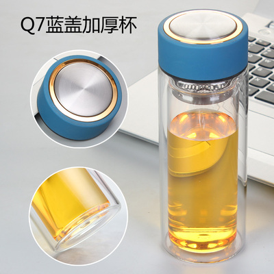 雙層玻璃杯定制logo圖片/雙層玻璃杯定制logo樣板圖 (1)