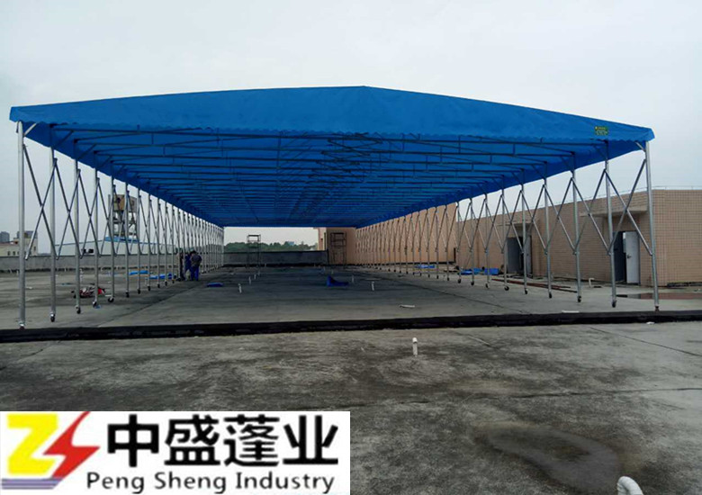大排檔雨棚圖片/大排檔雨棚樣板圖 (4)