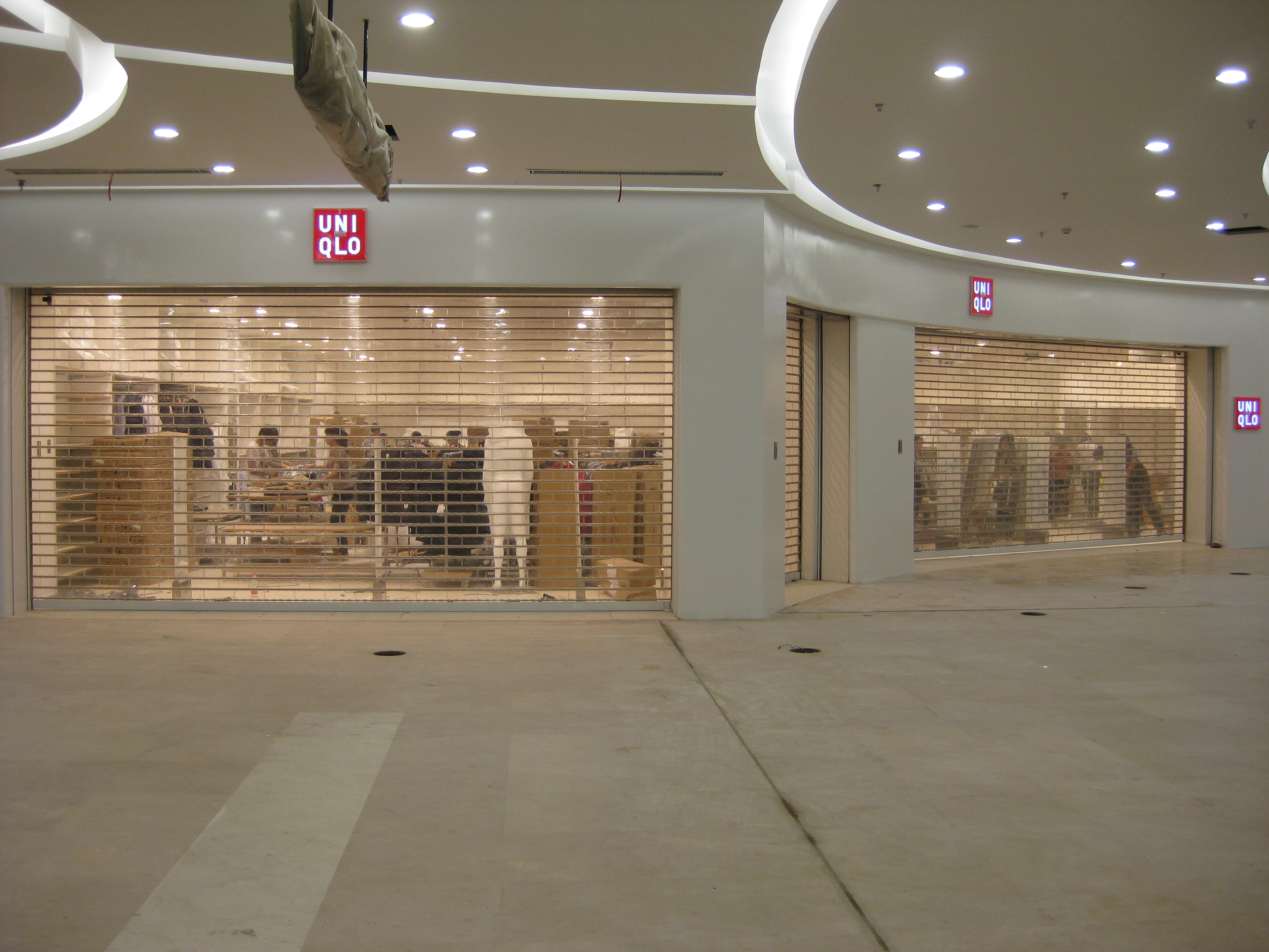 水晶卷簾滑升門圖片