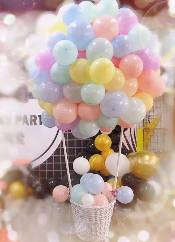 昆明花語花香氣球婚禮婚房氣球求婚