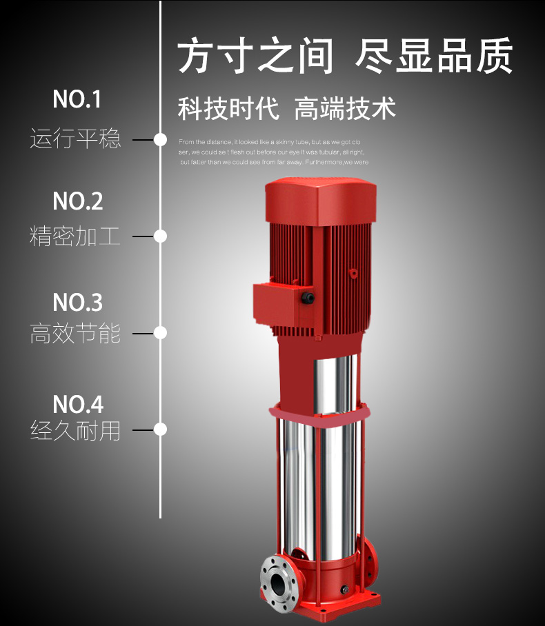 立式多級(jí)離心消防泵圖片/立式多級(jí)離心消防泵樣板圖 (3)
