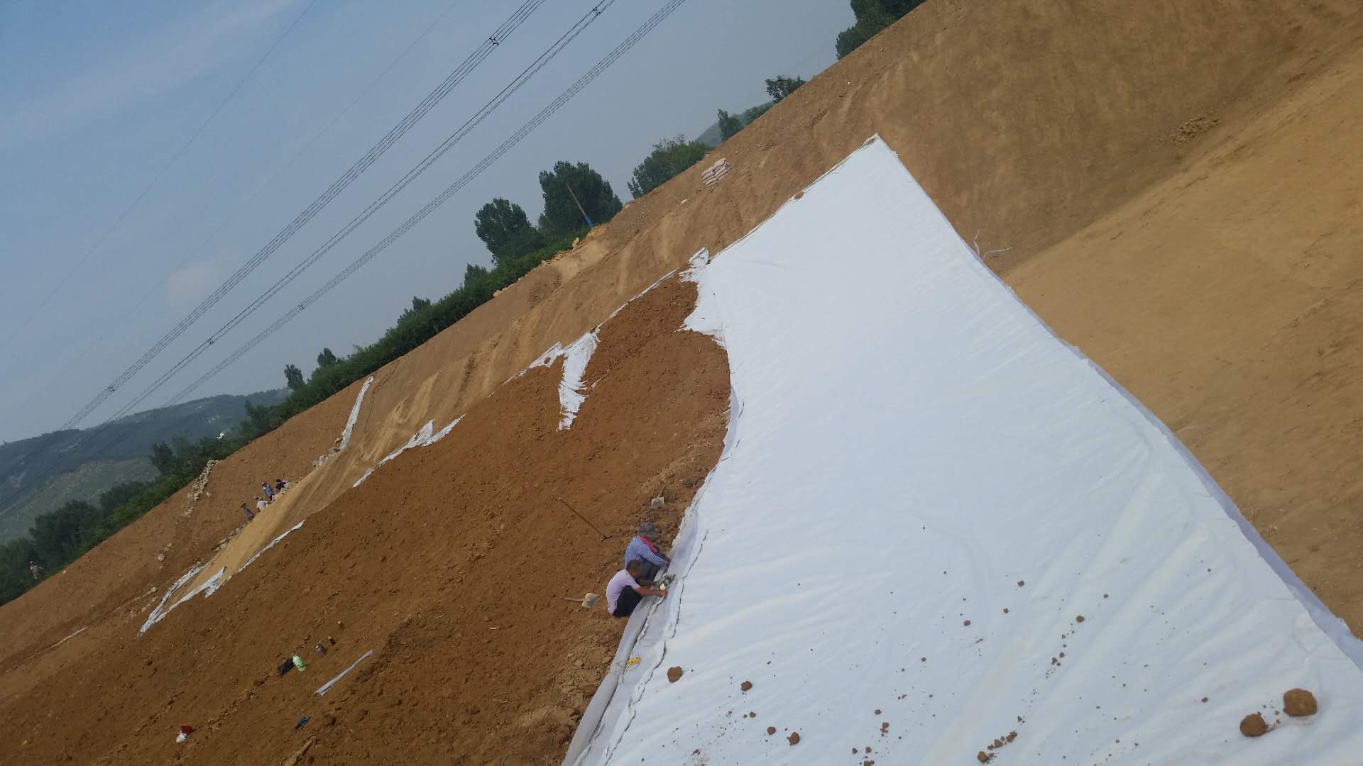 防滲復(fù)合土工膜圖片/防滲復(fù)合土工膜樣板圖 (4)