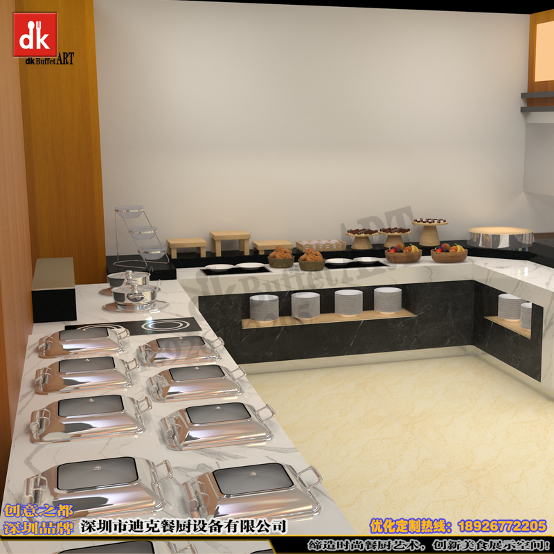 自助餐臺圖片/自助餐臺樣板圖 (1)