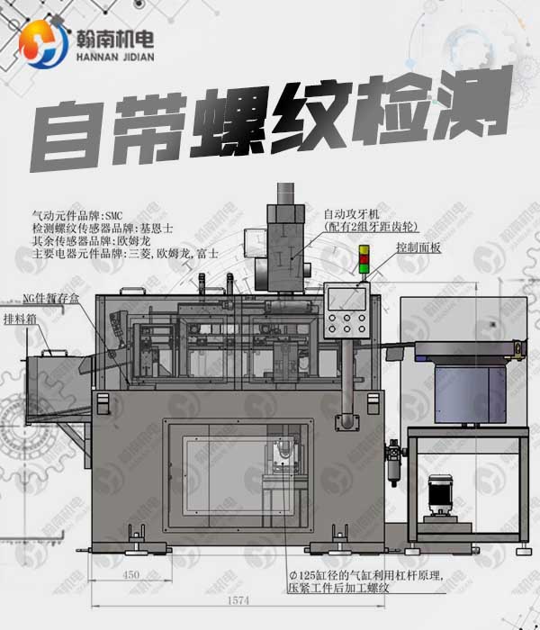 螺纹加工机图片