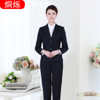 湖南烔爍女士職業(yè)套裝西服兩件套任意款式來圖加工定做