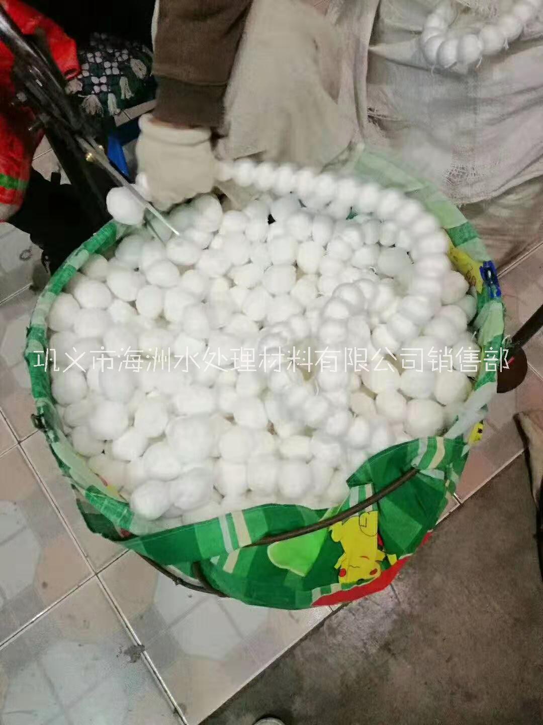 改性纖維球濾料，彗星式纖維濾料圖片