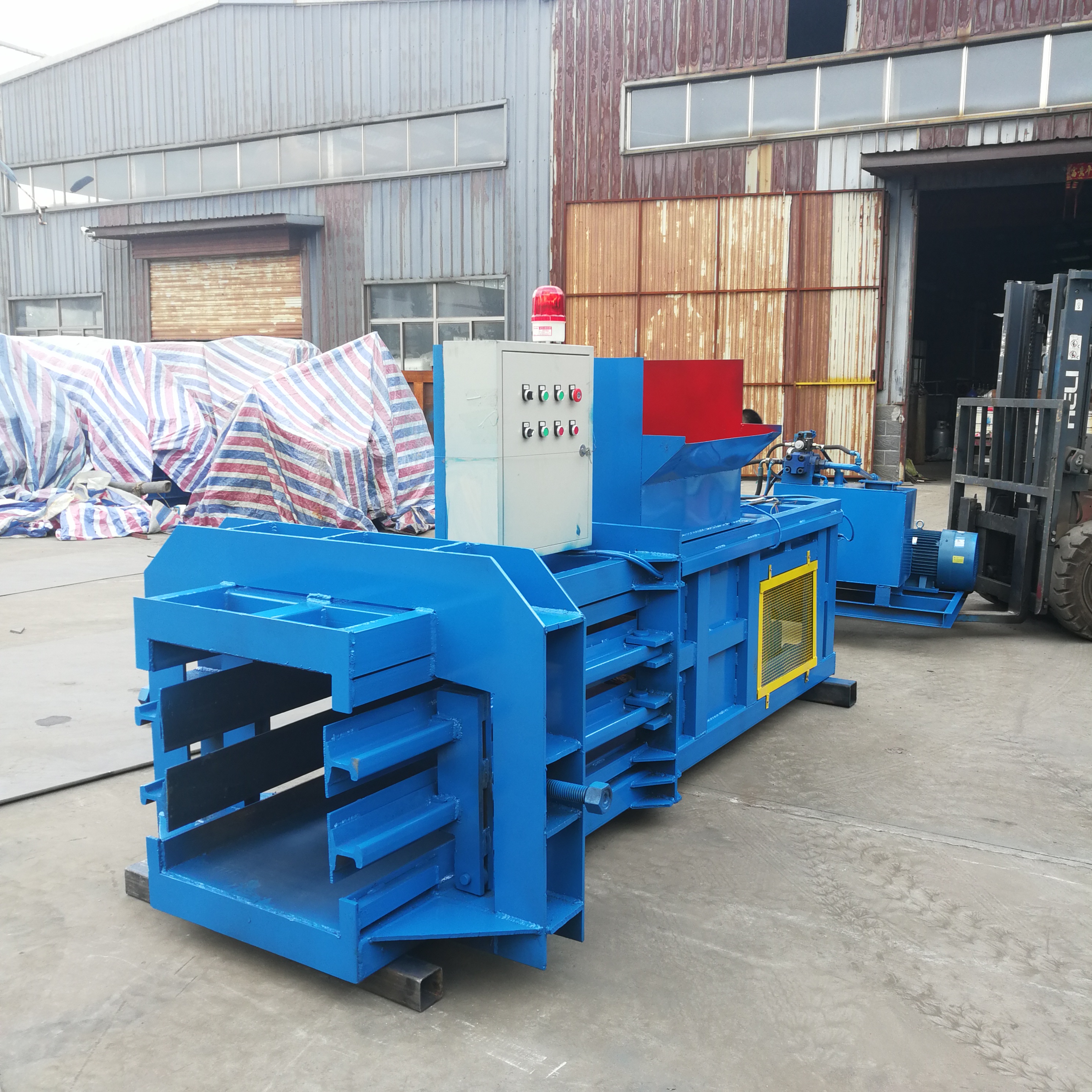 臥式液壓打包機(jī)圖片/臥式液壓打包機(jī)樣板圖 (4)