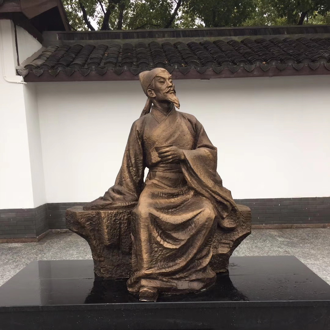真人人物雕塑圖片
