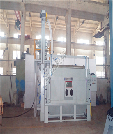 塑料擠壓螺桿清理自動噴砂機，自貢市噴砂機