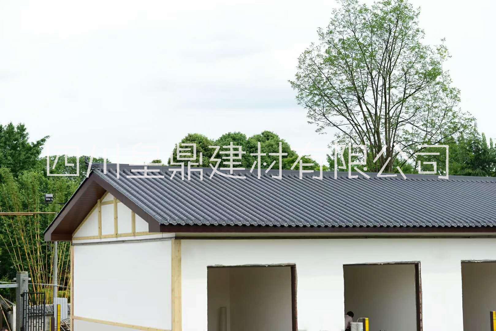 別墅屋面瓦圖片/別墅屋面瓦樣板圖 (2)