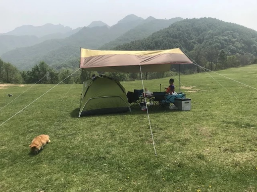 露營簡易遮陽棚圖片/露營簡易遮陽棚樣板圖 (1)