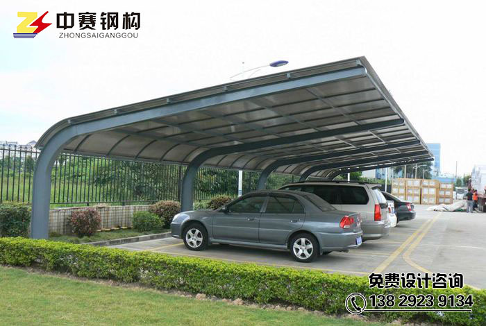 鋼結(jié)構(gòu)車棚圖片