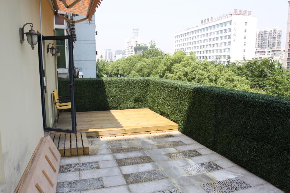 室外仿真綠植墻植圖片/室外仿真綠植墻植樣板圖 (4)