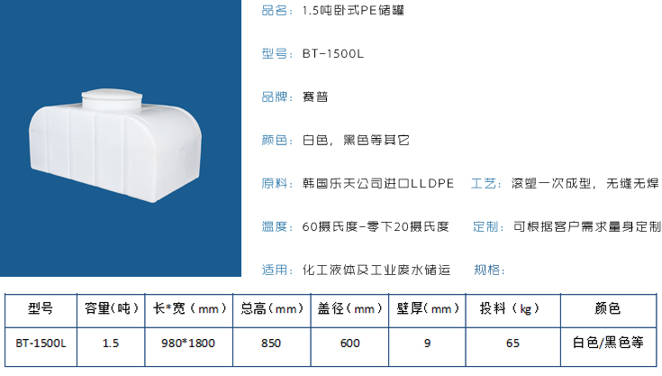 云南臨滄5噸方形加厚塑料水箱圖片/云南臨滄5噸方形加厚塑料水箱樣板圖 (4)