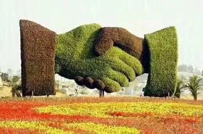 城市美化仿真綠雕各種造型來圖定制