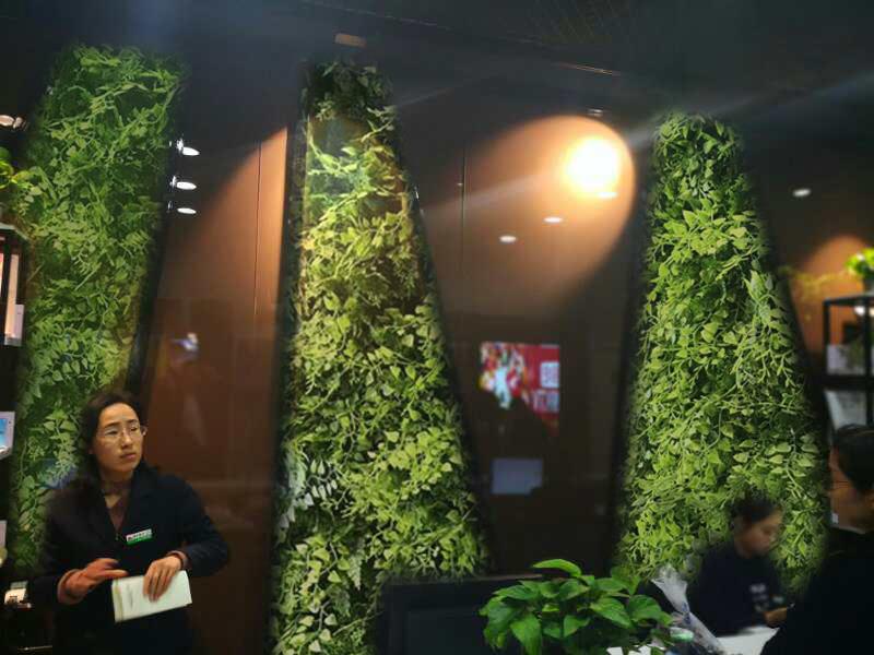 仿真植物墙绿植墙面背景墙阳台装饰户外绿色绿化墙图片