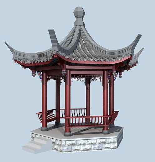 古建筑六角亭報價 亭子報價圖片/古建筑六角亭報價 亭子報價樣板圖 (1)