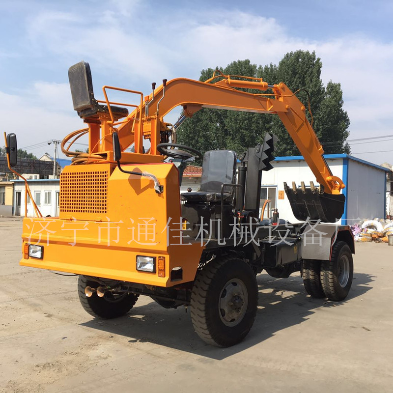 四不像隨車(chē)挖圖片