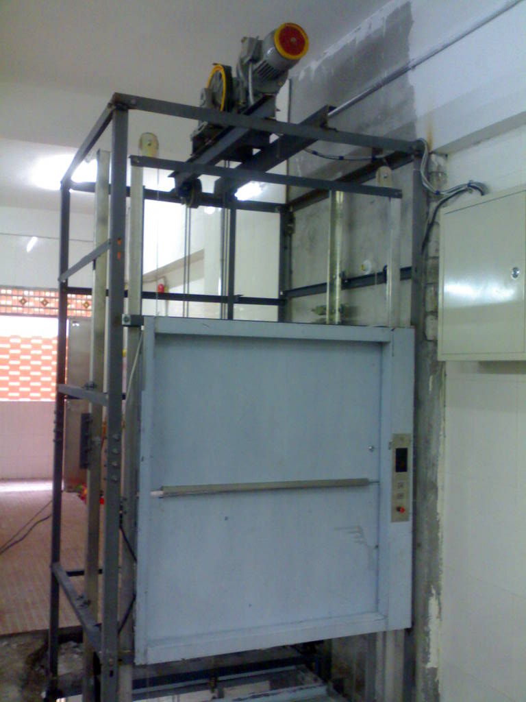 送餐傳菜雜物載貨電梯工廠食品運輸圖片/送餐傳菜雜物載貨電梯工廠食品運輸樣板圖 (4)