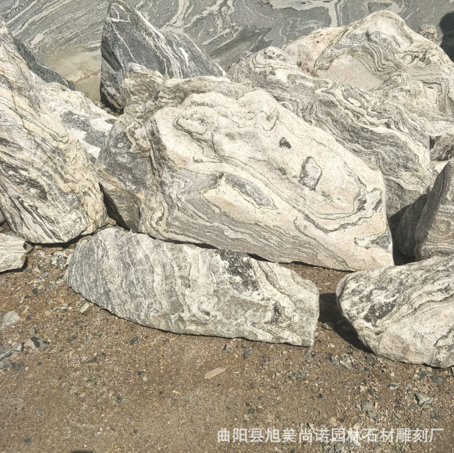 石雕雪浪景觀石 自然*雪浪石園林大型廣場風景景觀石擺件