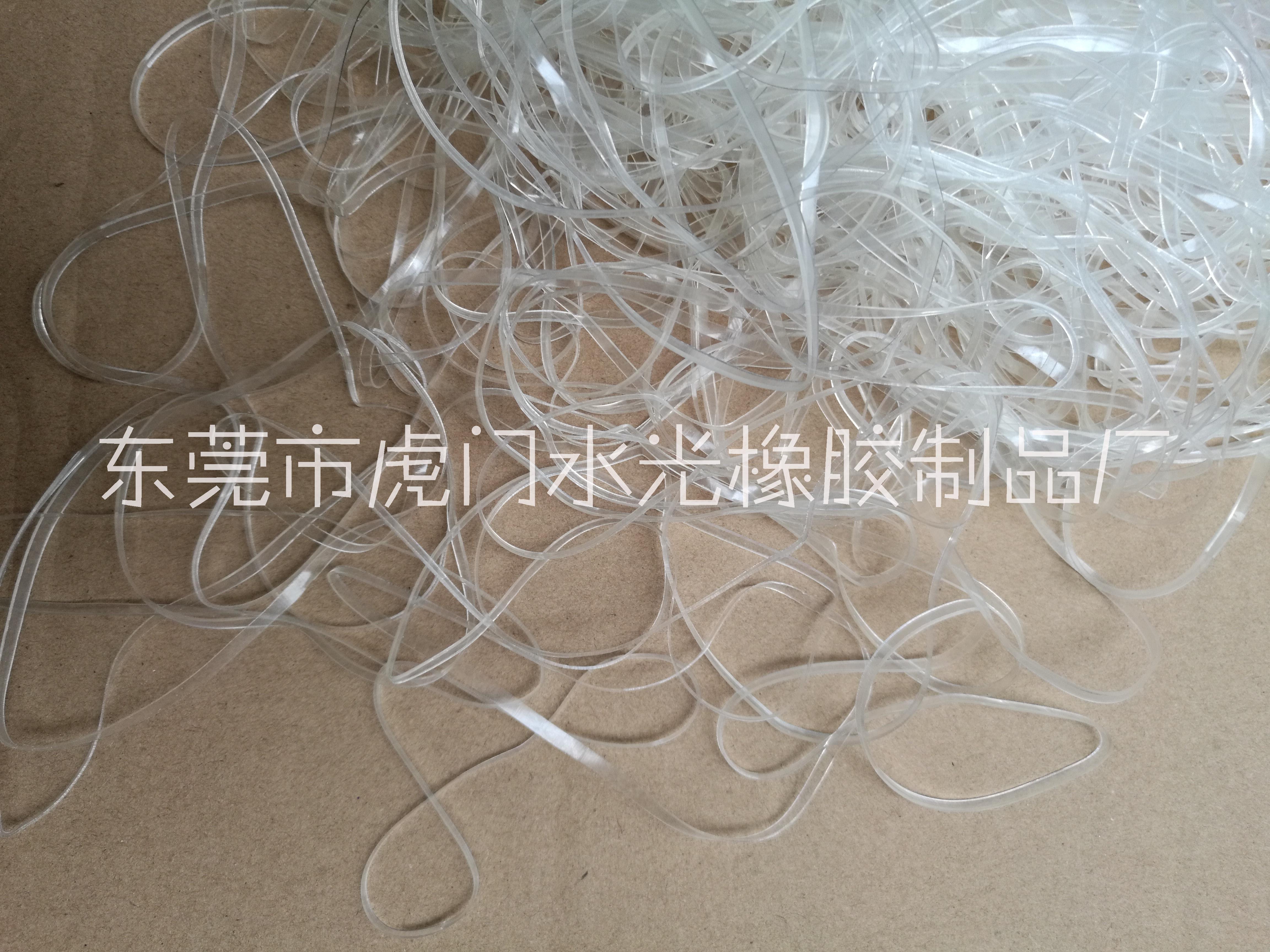 透明抗老化橡皮筋，不變色，不脫膠