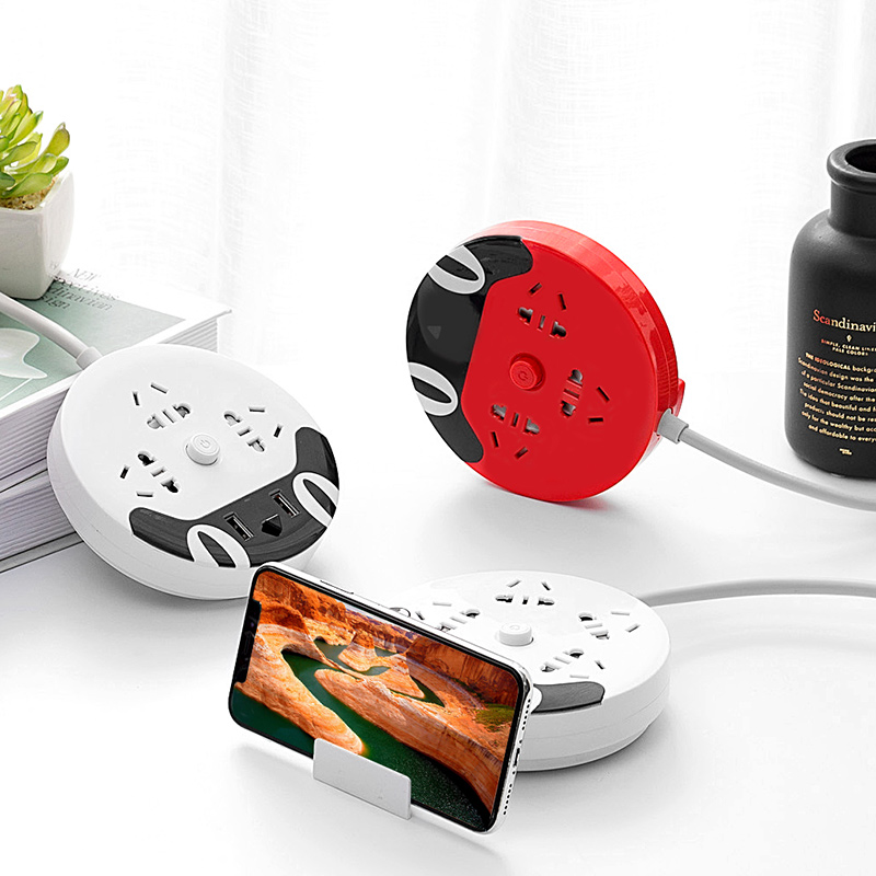 網(wǎng)紅創(chuàng)意貓形圓盤電源排插圖片/網(wǎng)紅創(chuàng)意貓形圓盤電源排插樣板圖 (3)