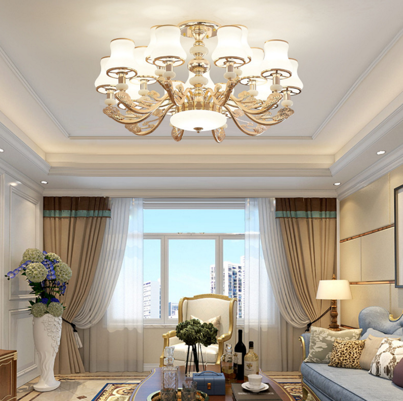 客廳吊燈圖片/客廳吊燈樣板圖 (4)