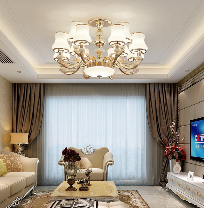 客廳吊燈圖片/客廳吊燈樣板圖 (2)